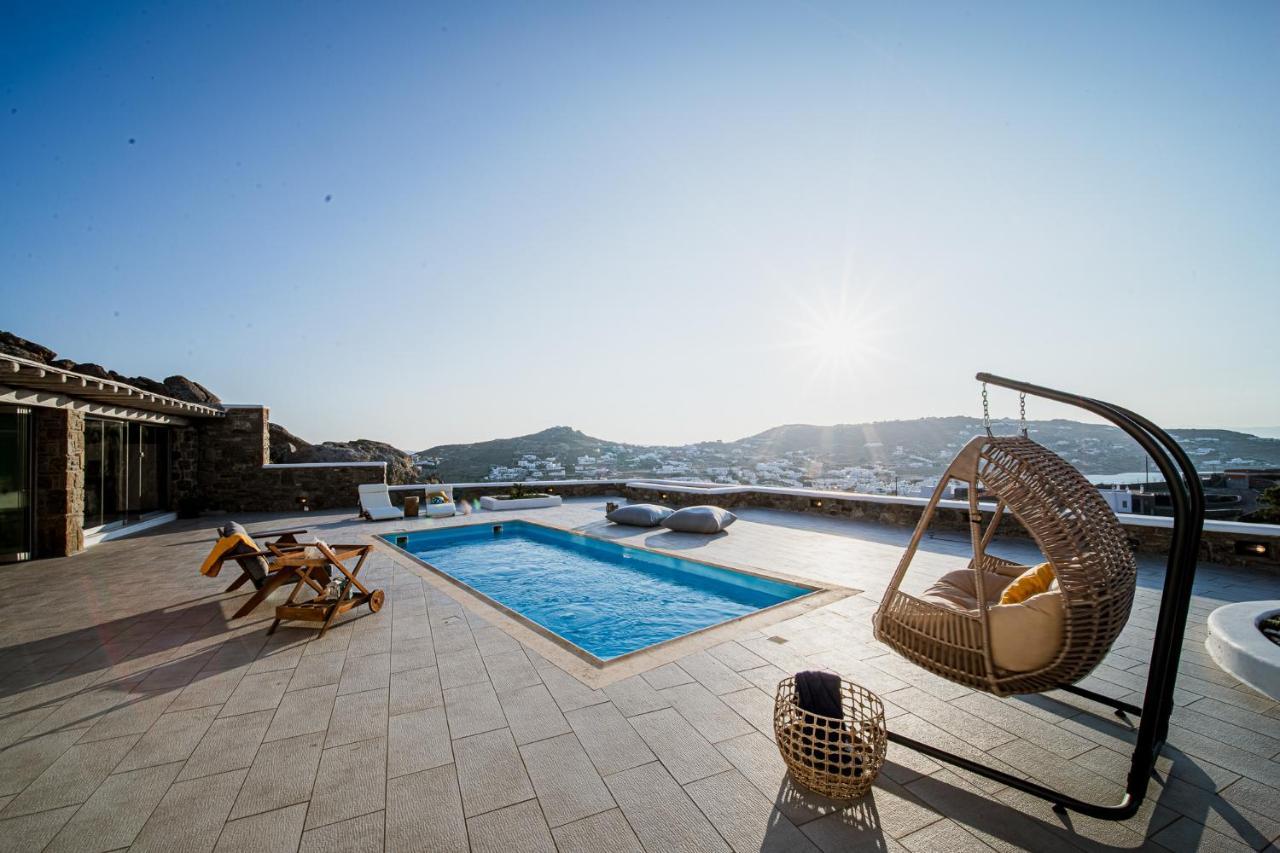 Lydia 4 Bed With Pool In Psarrou Ag Lazaros Pousada *