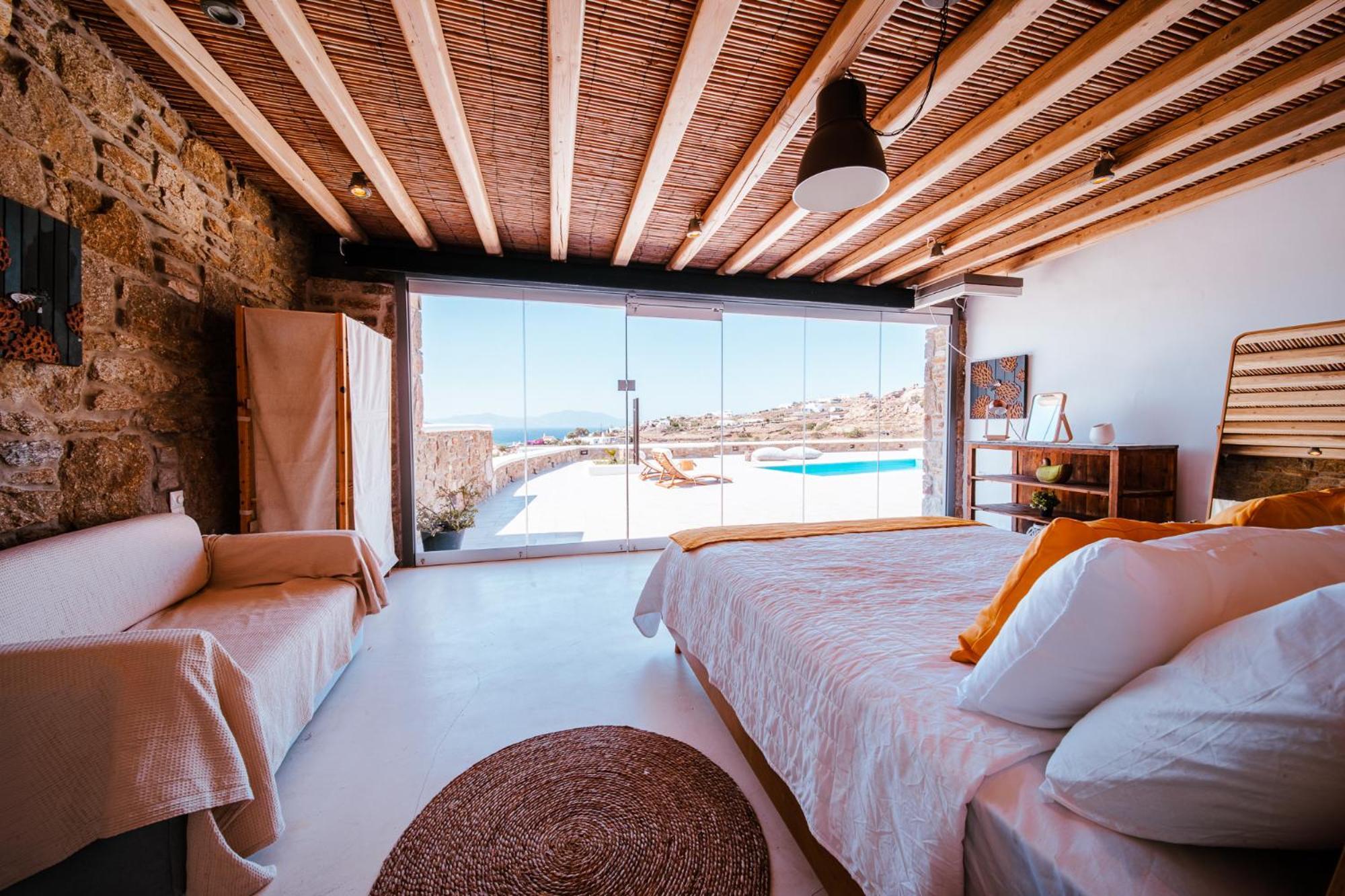 Pousada Lydia 4 Bed With Pool In Psarrou Ag Lazaros Mykonos Town